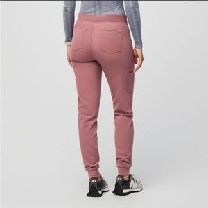 Mauve fig jogger pants